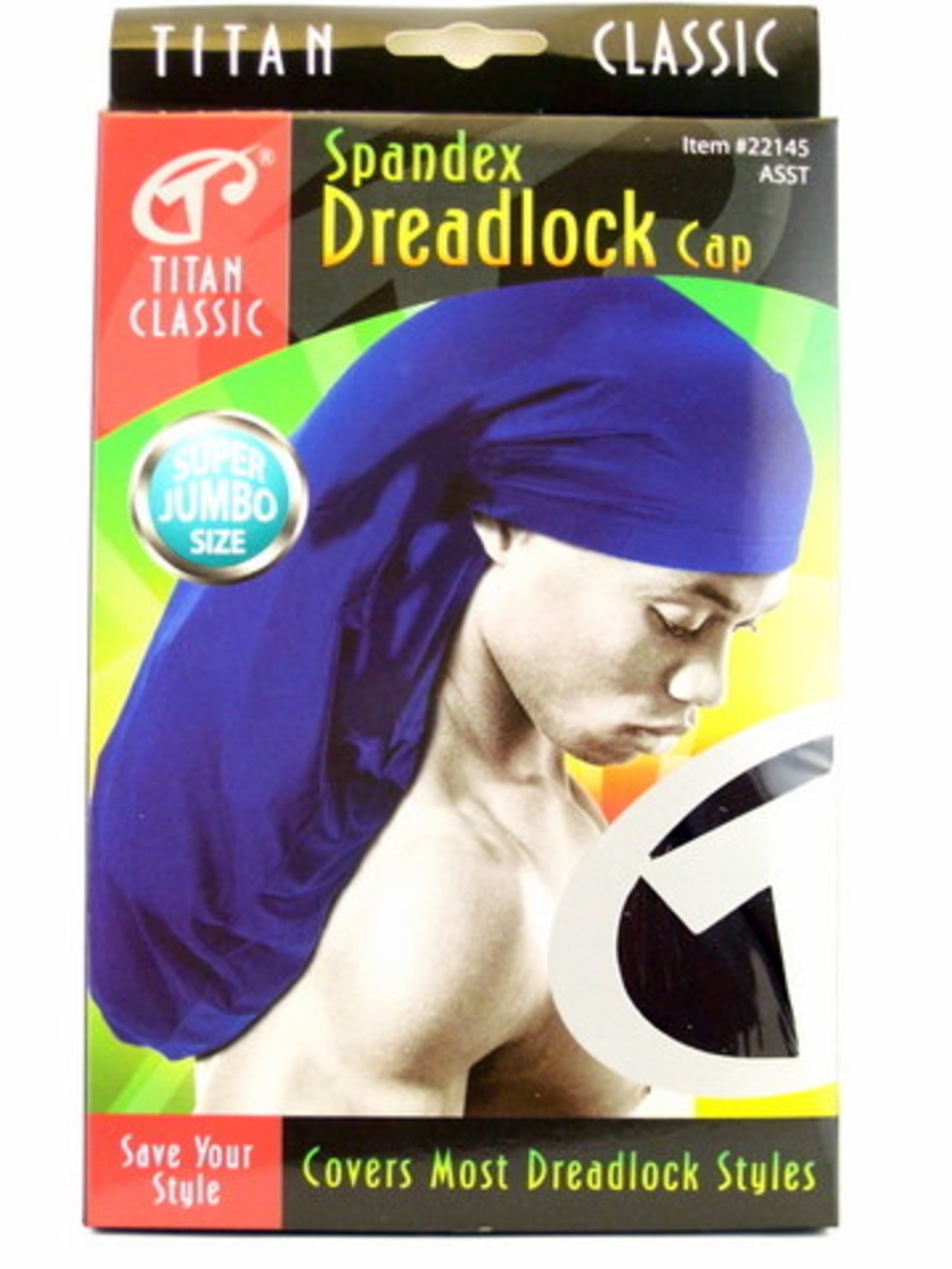 Dreadlock Stocking Cap Jumbo -Black Dreadlock Stocking Cap Jumbo -Black