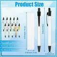 thumbnail image 3 of 72Pcs Sublimation Pen Blank Coated Pens Heat Transfer with Shrink Packaging for DIY Office Home, 3 of 7