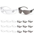 thumbnail image 1 of Gafas de seguridad ATERET protectoras de policarbonato blancas (24 pares), 1 of 7