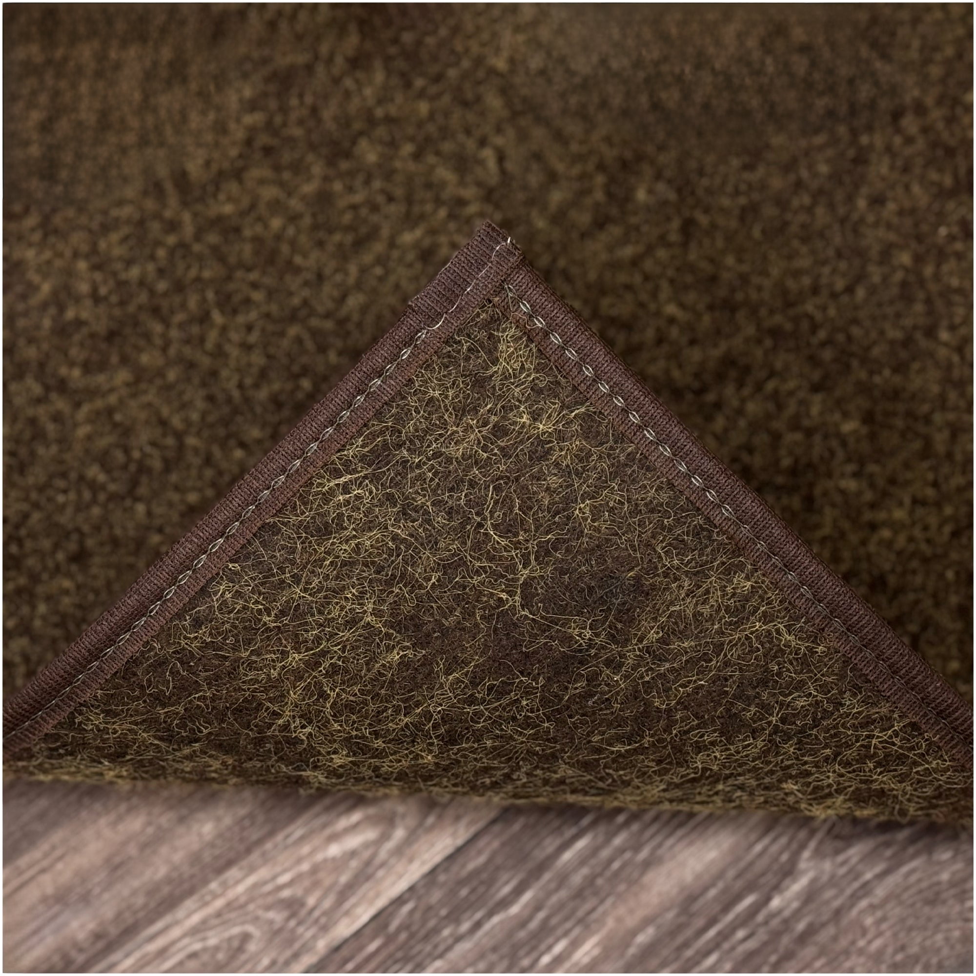 Koeckritz Rugs Grizzly Grass Pecan Brown Indoor/Outdoor Turf Area Rug, 3' x 8'