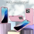 thumbnail image 4 of Compatible with Apple iPhone 16 Pro Max Case for Women Men, Military Grade Shockproof Drop Protection Anti-Scratch Bumper Rugged Matte Phone Case Cover for iPhone 16 Pro Max, Pink, 4 of 7