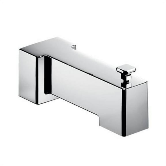 Moen S3894 90 Degree 7-1/4" Wall Mounted Tub Spout Only - Chrome