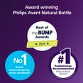 thumbnail image 5 of Philips Avent Natural Baby Bottle with Natural Response Nipple (Medium Flow,Flow 3), 9oz, SCY903/91, 5 of 15