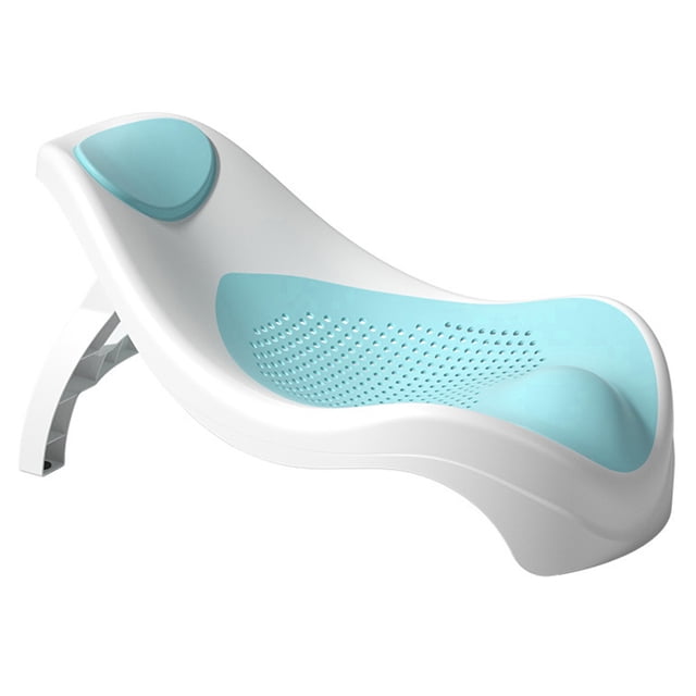 Soporte Para Baño De Bebé, PP TPE Evita Resbalones, Ahorra Espacio, Fácil De Colgar, Soporte De Baño Plegable Para Bebé, Orificios De Drenaje Para Uso Nocturno