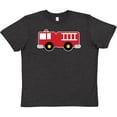 thumbnail image 3 of Inktastic Fire Truck Childs Fireman Youth T-Shirt, 3 of 5