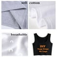 thumbnail image 2 of I Love Me Women Funny Sleeveless Cotton Crop Tank Top Girl Shirt, 2 of 5