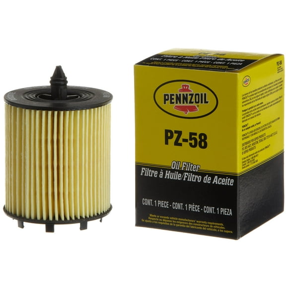 Filtro de aceite Pennzoil PZ-58 Regular Spin-on de alta eficiencia
