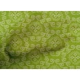 thumbnail image 4 of oneOone Cotton Poplin Green Fabric Ethnic Bandhani Quilting Supplies Print Sewing Fabric By The Yard 56 Inch Wide, 4 of 4