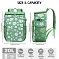 thumbnail image 2 of Blossom Pattern Watercolor Flower Vintage Cooler Backpack - 20L Leakproof & Easy to Clean, Perfect for Workers, 2 of 5