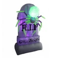 thumbnail image 5 of Tombstone with Prism Spider Airblown Yard Inflatable, Multicolor, 5', Halloween by Way To Celebrate, 5 of 8