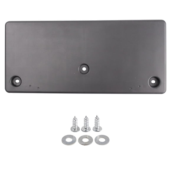 TRQ Front License Plate Bracket Black Fits 2016-2018 Hyundai Tucson