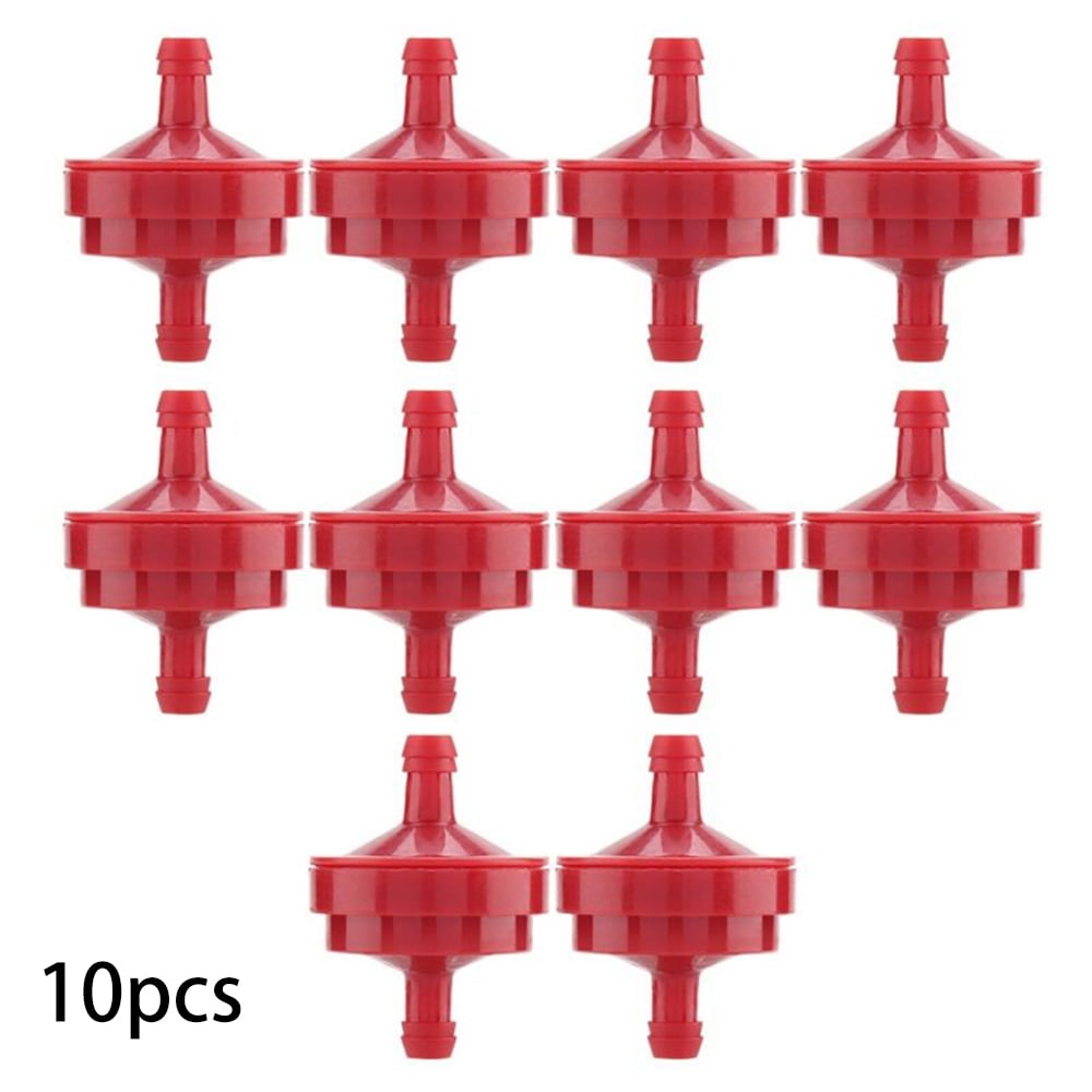 10PCS 1/4" Lawn Mower Inline Fuel Filter for 298090 298090S Replacement