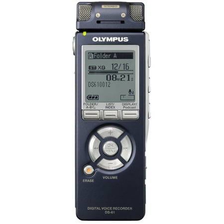 Olympus 2GB Digital Voice Recorder with LCD Display, DS-61