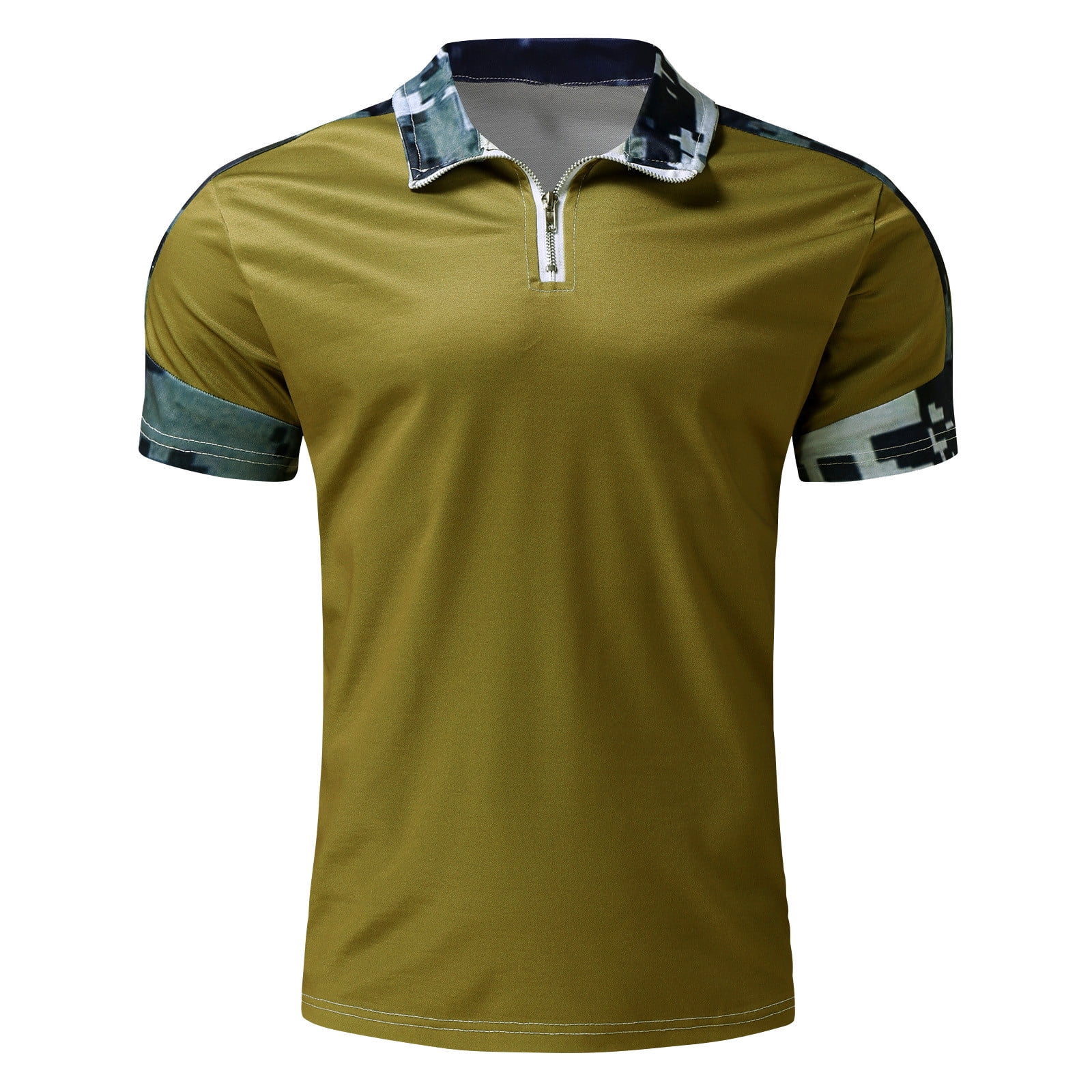 Akiihool Polos for Men Men's Modern Fit Short Sleeve Polo Shirt for