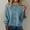 Light Blue, variant on New trending & for spring GaThRRgYP Long Sleeve Tops for Women,Warm Tops Casual Loose Buttons Cardigan Long Sleeve Round Neck Soft Knit Sweater Blouse Blue S