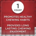 thumbnail image 3 of Ol' Roy Rawhide Bone Natural Beefhide Chew for Dogs, 4", Natural Flavor Treats for Dogs, 1.23 oz Bag, 3 of 7