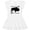 AA-White, variant on Buffalo Cute Animal Western Girls Toddler Dress