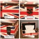 thumbnail image 5 of Caja de pañuelos de estilo británico, suministros para el hogar, caja de pañuelos creativa para restaurante, caja de pañuelos cilíndrica para automóvil, caja de servilletas de papel, 5 of 5
