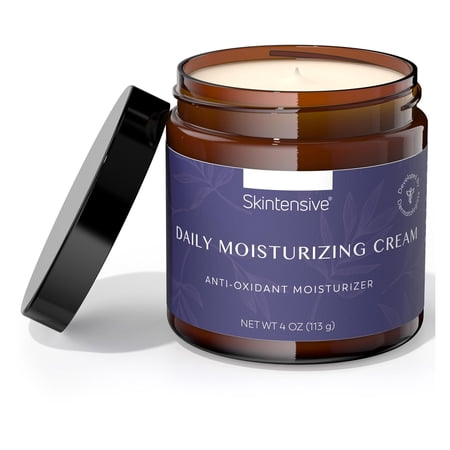 Skintensive Daily Moisturizing Unscented Hand and Body Moisturizer Cream 4 oz. Jar SK-0007 1 Ct