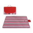 thumbnail image 2 of Waterproof Moisture Proof Outdoor Picnic Mat 180 x 145 cm, Foldable Tent Or Grass Mat, Polyester Top, Carry Handle, Quick Clean, Multi Color, Large Family Size For Camping Beach Travel, 2 of 6