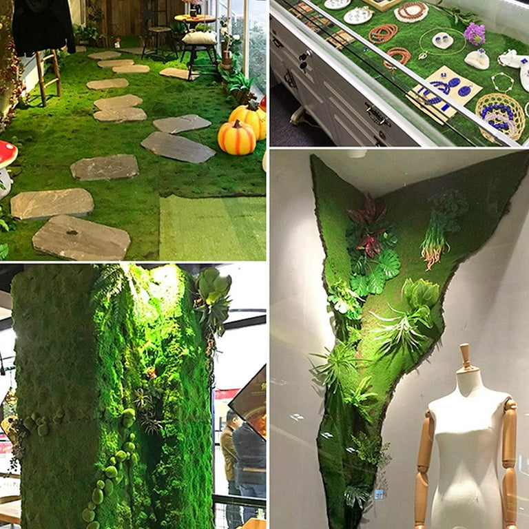 Simulated Green Wall Micro Landscape Accessory Lawn Artificial Moss Decor  Mini Garden - AliExpress