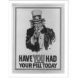thumbnail image 2 of Historic Framed Print, Have you had your pill today, 17-7/8" x 21-7/8", 2 of 9