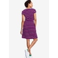 thumbnail image 2 of ellos Women's Plus Size Knit Drawstring Dress, 2 of 6