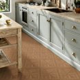 thumbnail image 3 of 10Pcs Medium Oak Starburst Parquet Peel and Stick Floor Tiles,12x12 In 10 Sq.Ft,Self-Adhesive Waterproof Vinyl Flooring,Scratch Resistant for Entryway,Living Room ,Kitchen,Bedroom, 3 of 8