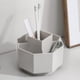 thumbnail image 4 of Soporte organizador de escritorio Sunnimix con 5 ranuras Gris blanco, 4 of 8