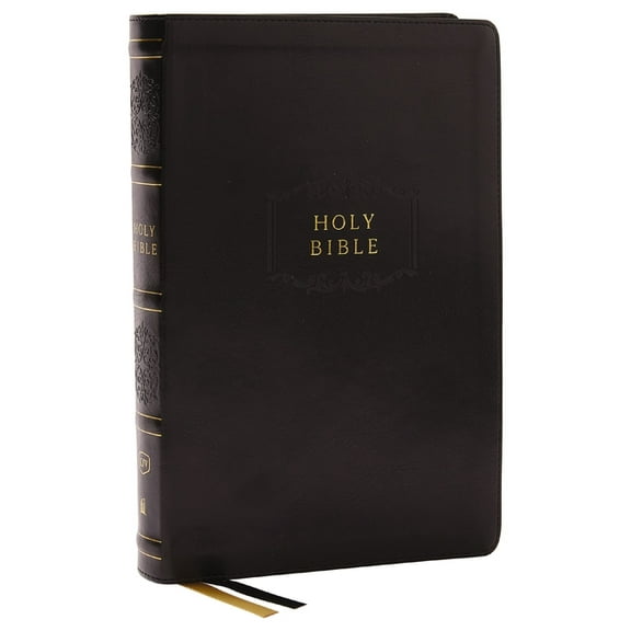 KJV Holy Bible with 73,000 Center-Column Cross References, Black Leathersoft, Red Letter, Comfort Print: King James Vers, (Hardcover)