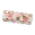 thumbnail image 2 of Arch Flower Panel Floral Backdrop Silk Flower for Wedding Dining Table Party Light Pink, 2 of 8