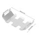 thumbnail image 3 of Stainless Steel Chassis Skid Plate for Axial SCX24 90081 RC Model Car, 3 of 4