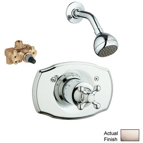 Grohe KS1961234124REN0 Seabury Shower Valve kit, Brushed Nickel