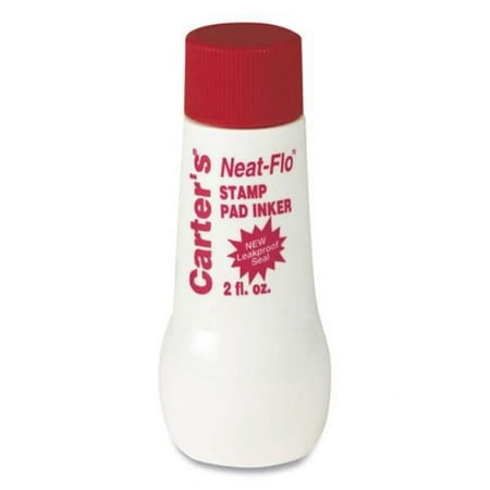 UPC: 0071709214425 | Carters AVE21447EA 2 oz Neat-Flo Stamp Pad Inker Bottle Red