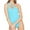 Bikini Tankini Coverup Swimsuits Sky Blue on Clearance, variant on Women's Cut Out One Piece Swimsuit Ruched Tummy Bathing Suit Sexy Swimwear