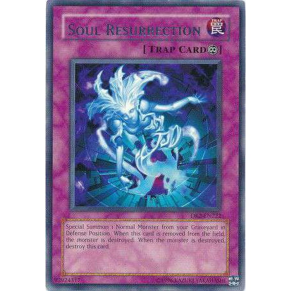 YuGiOh Dark Revelation 2 Rare Soul Resurrection DR2-EN222