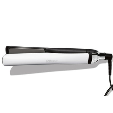 GHD Platinum White Professional Styler Flat Iron, (Best Ghd Straightener For Thick Hair)