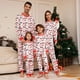 thumbnail image 1 of 2024 Christmas Family Matching Pajamas Adult Kid Baby Outfits Tops+Pants 2PCS Xmas Sleepwear Pyjamas Clothes, 1 of 4