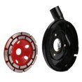 thumbnail image 3 of Grinding Dust Shroud, Extremely High Impact Force Grinding Wheel, Easy To Install Polycarbon PC Dust-Proof Grinding Cover Rubber Sleeve For Industrial, 3 of 8