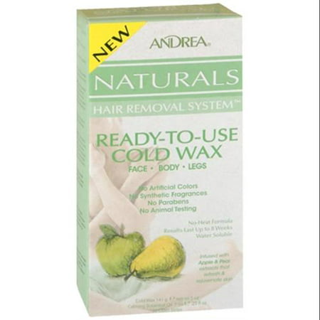 Andrea Naturals Hair Removal System Ready-To-Use Cold Wax 1