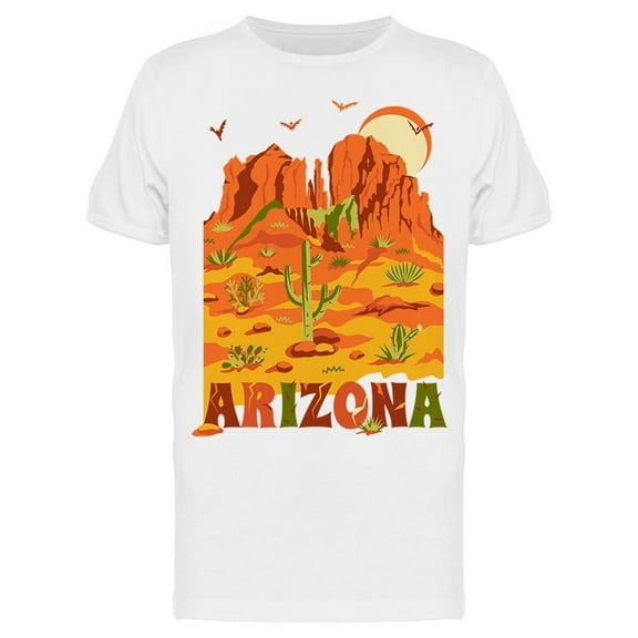 Grand Canyon Landscape Art Tee Men's -Image by Shutterstock