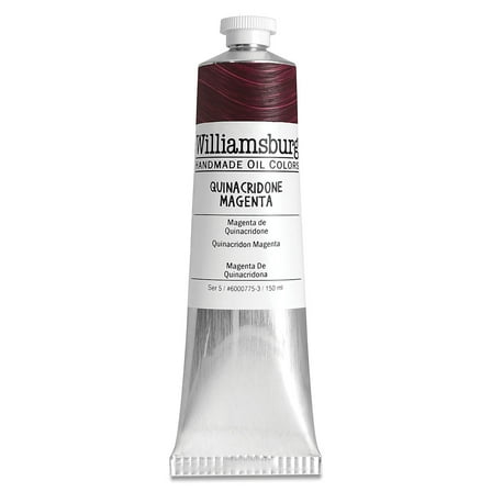 Williamsburg Handmade Oil Paint - Quinacridone Magenta, 150 ml tube
