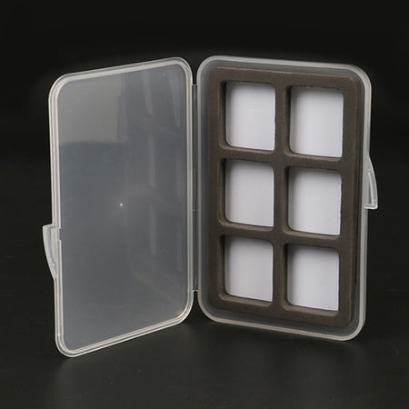 Simplify Your Tackle with These 2 Transparent Waterproof Fly Fishing Boxes 6 Squares