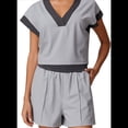 thumbnail image 1 of Pantalones Cortos Deportivos de Yoga y Danza para Mujer, de Verano, para Ciclismo, Senderismo, Color Gris, Talla M, 1 of 7