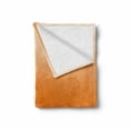thumbnail image 2 of Ombre Soft Flannel Fleece Blanket, Scorching Desert Sunny Hot Summer Season Inspired Design Digital Modern Art Print Image, Cozy Plush for Indoor and Outdoor Use, 50" x 60", Orange, by Ambesonne, 2 of 6