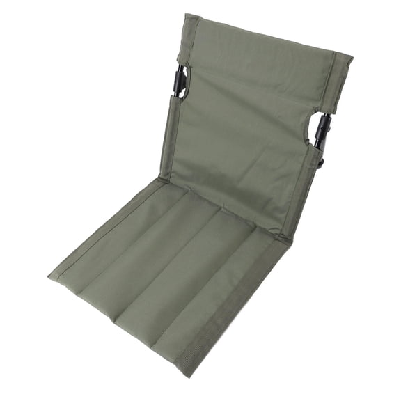 LAZIOEGR Foldable Aluminum Alloy Camping Chair – Multi‑Use Beach, Park & Picnic Seat with Backrest, Green