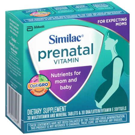 Similac prénatale vitamine, 30 count