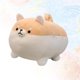 thumbnail image 1 of Lindo peluche de Corgi marrón, almohada de perro suave de 40 cm, juguete de peluche para niños y mascotas., 1 of 5