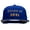 Royal, variant on Class of 2021 Embroidered Cotton Flat Bill Snapback Cap - Black OSFM