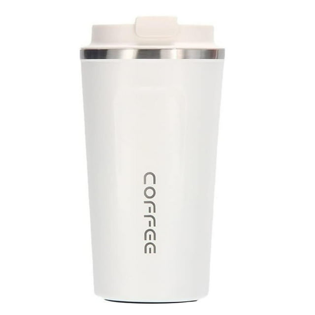 Taza térmica de acero inoxidable para café, termo de viaje, 510 ml/380 ml, para vacío